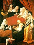 Francisco de Zurbaran birth of the virgin oil